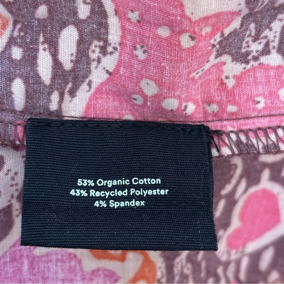 Summersalt Countryside Poplin Button Down Midi Dress Vineyard Blooms Pinot 2X - Picture 15 of 16